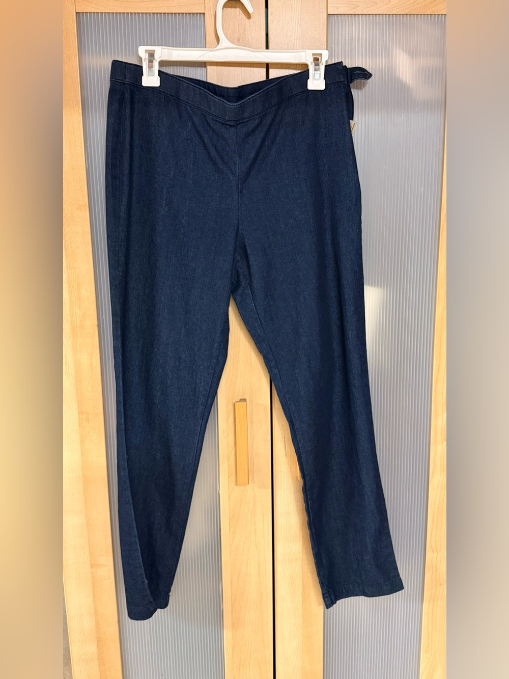 Women's Dark Indigo Pull-On Jeans